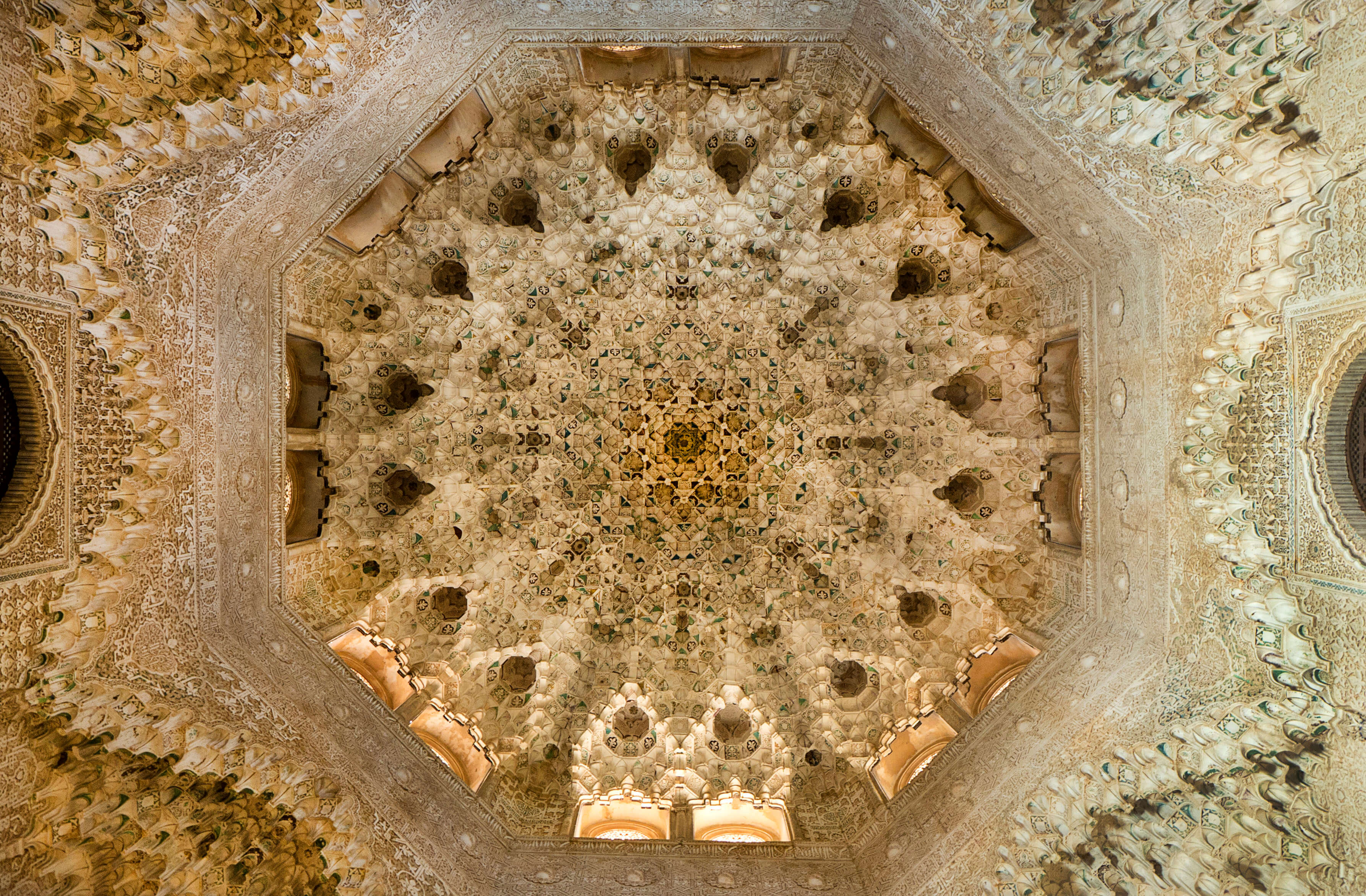 Techo Sala Abencerrajes, Alhambra, Granada